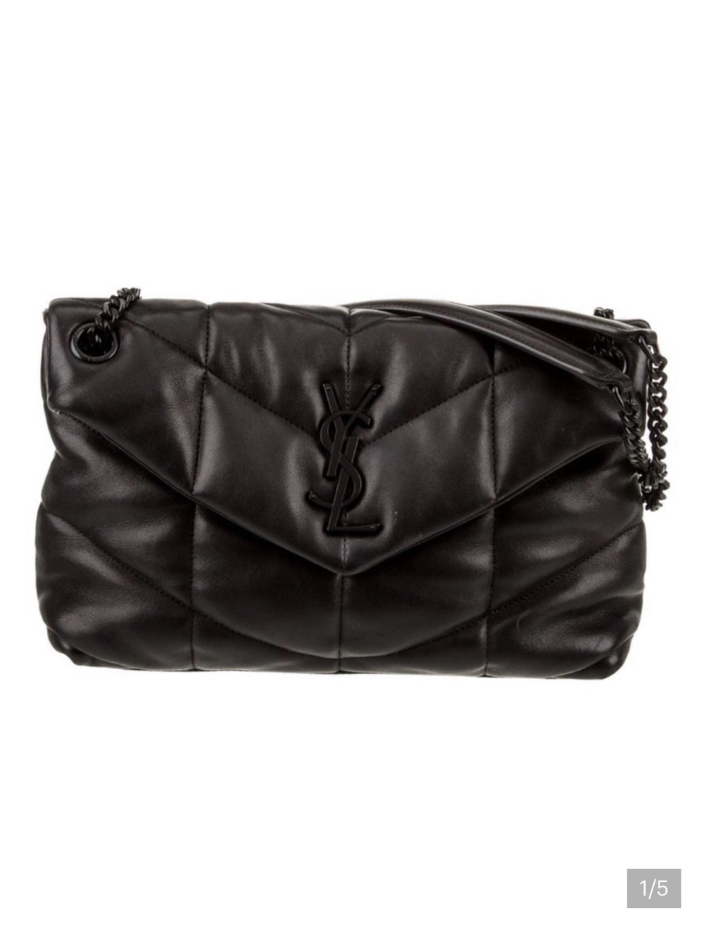 Saint Laurent Toy Black Puffer Lambskin
